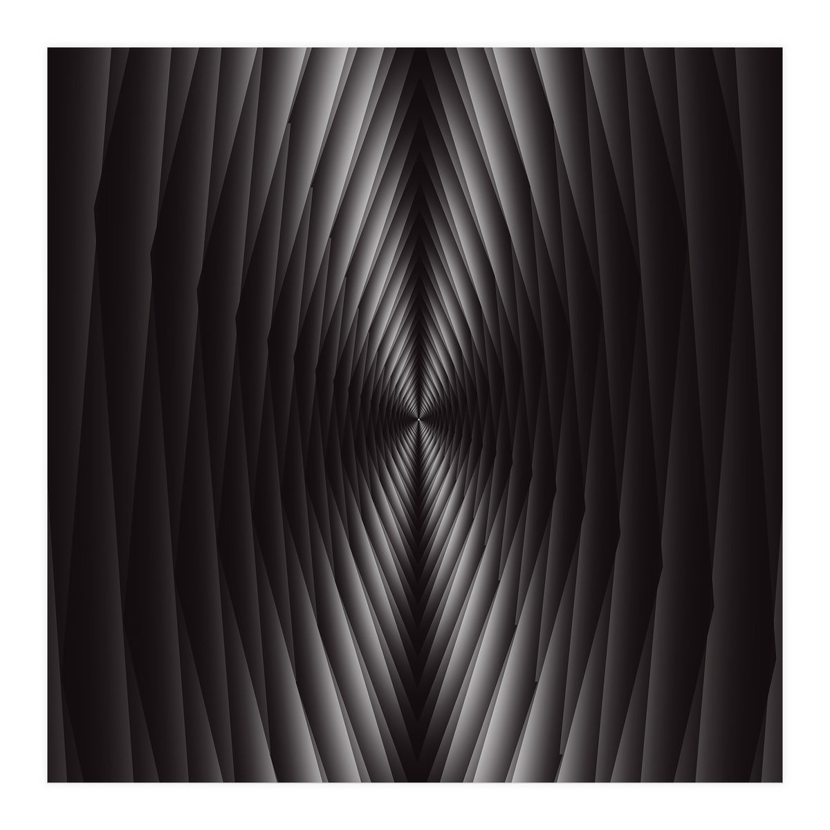 Monochrome Spiral Background  (Print Only)