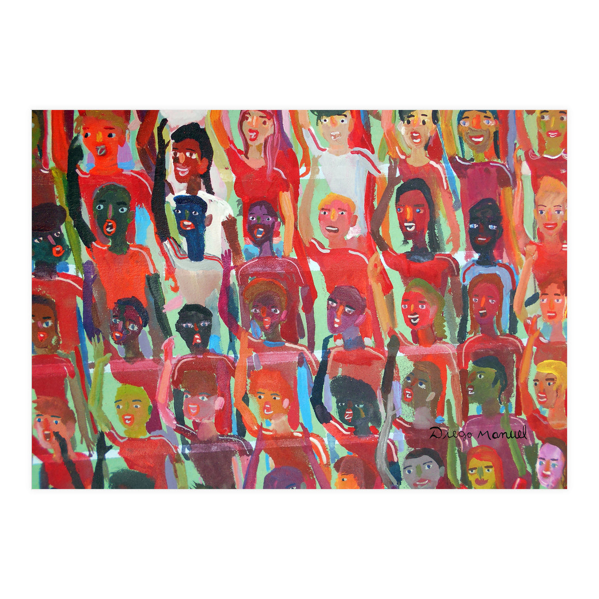 Hichada Roja Detalle 2 (Print Only)