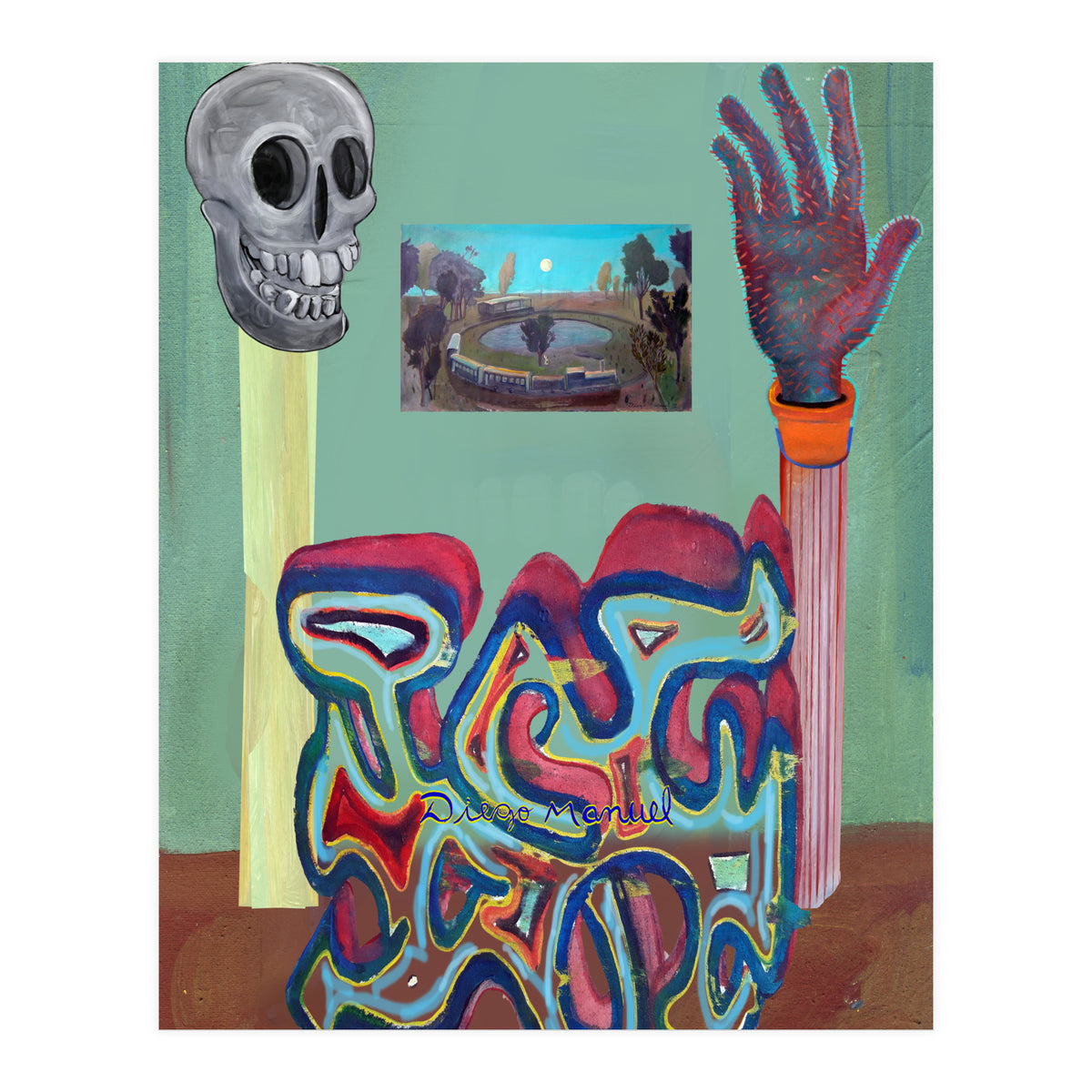 Graffiti Digital 2022 915 (Print Only)