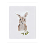 Wallaby - Australian Animal Series (Print Only) thumbnail