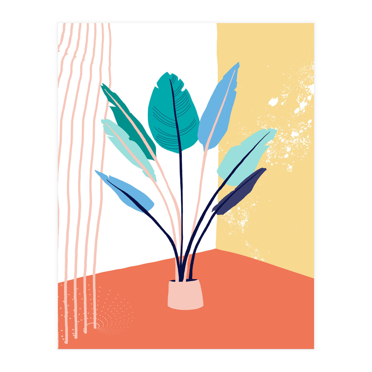 Corner plants (Print Only)