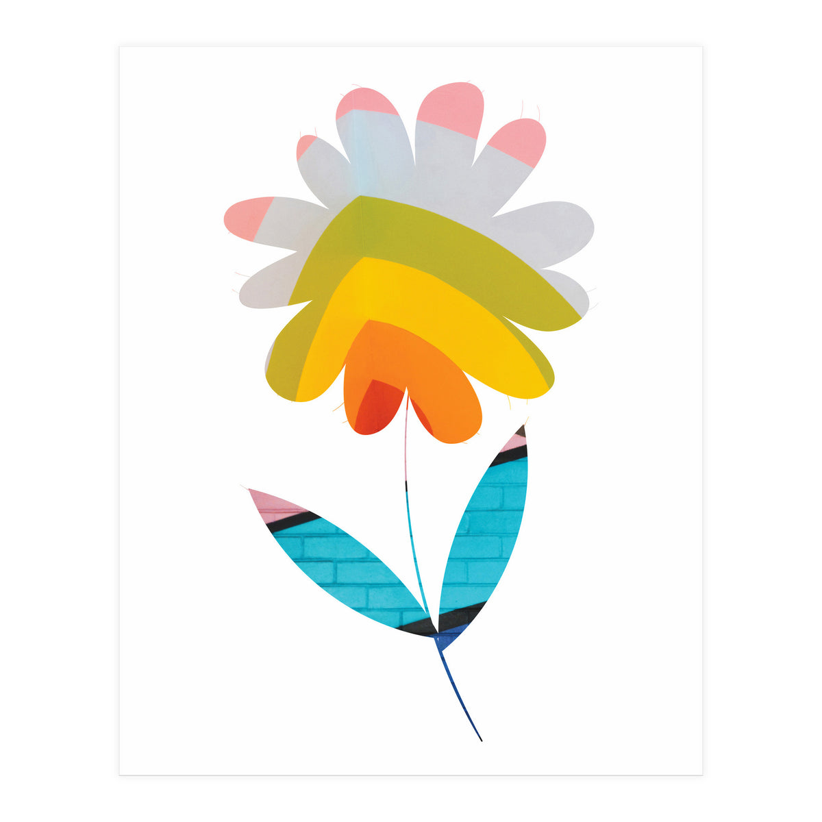 Graffiti Flower I (Print Only)