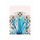 Cactus and Moroccan tiles (Print Only) thumbnail