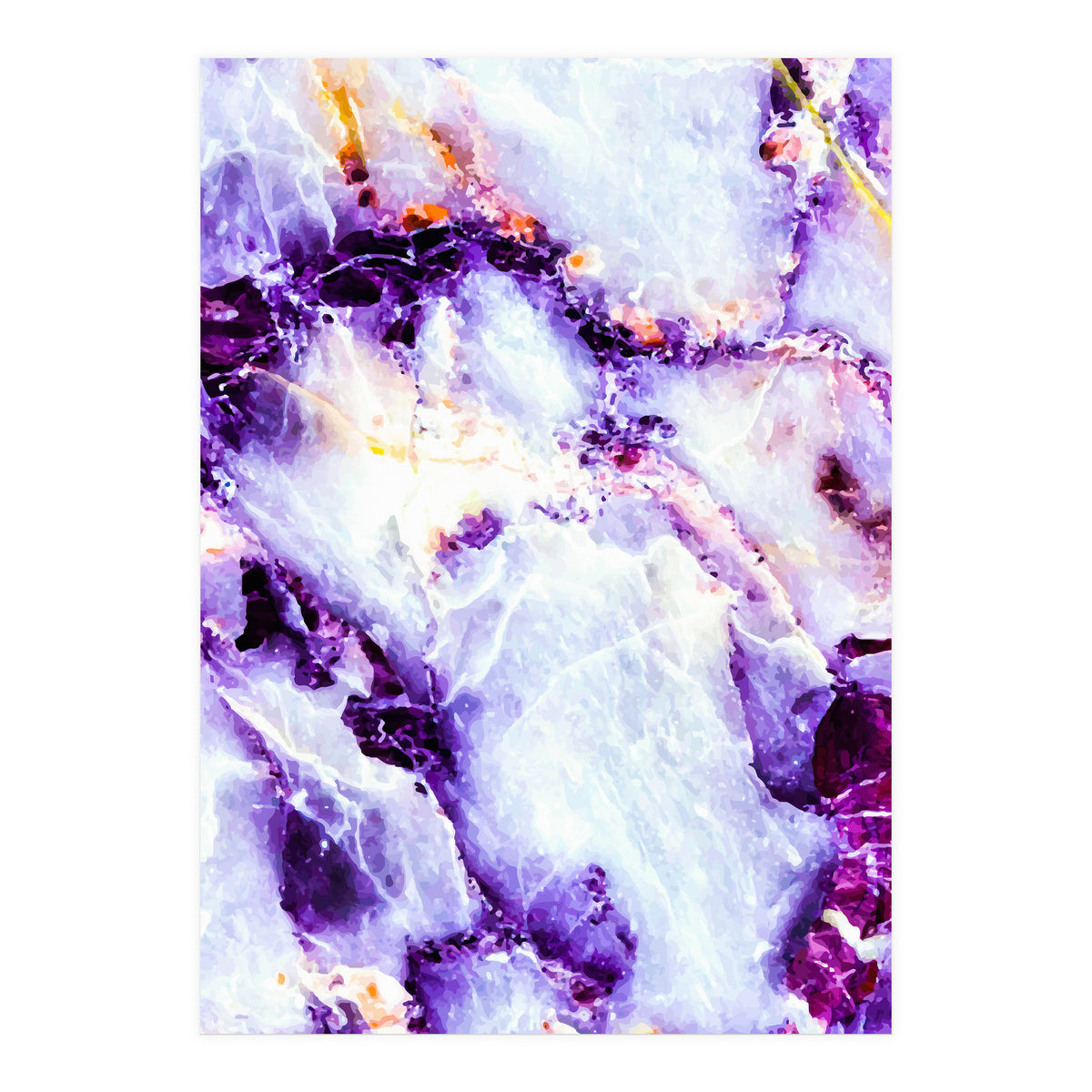 Purple marbling I (Print Only)