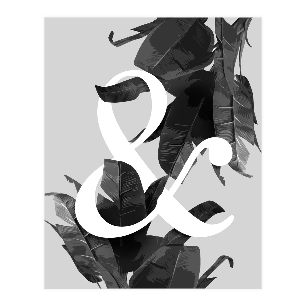 Botanical Ampersand (Print Only)
