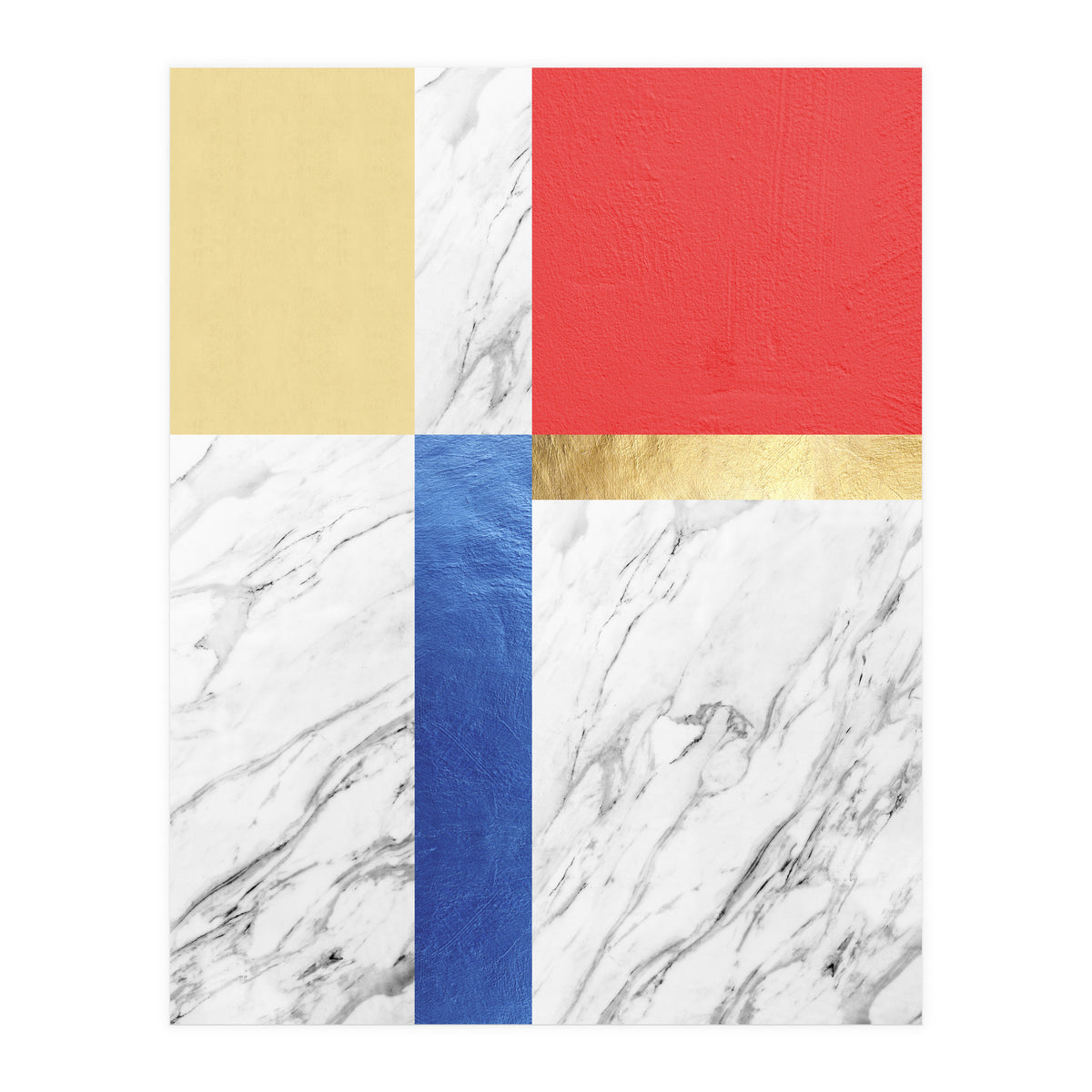 Geometric and golden VII (Print Only)