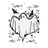 Ghost Scribble sketch (Print Only) thumbnail