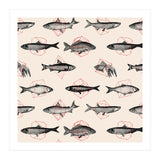 Fish In Geometrics  (Print Only) thumbnail