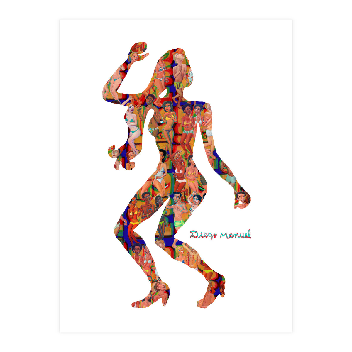 Dance Girl B 36  (Print Only)