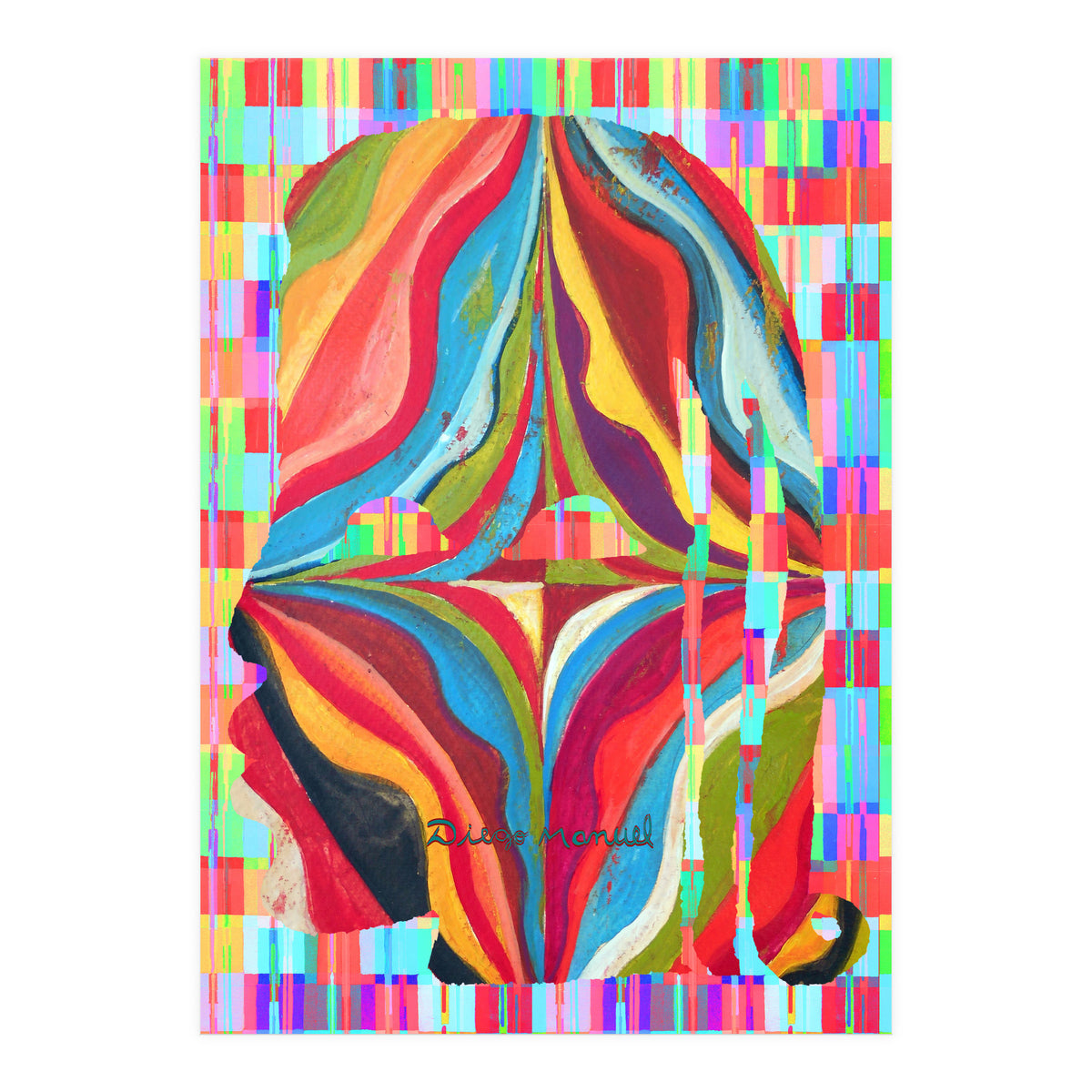 Abstracto Pop Nuevo B Nuevo 13 (Print Only)