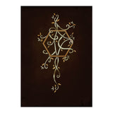 Flowering golden hexagon (Print Only) thumbnail