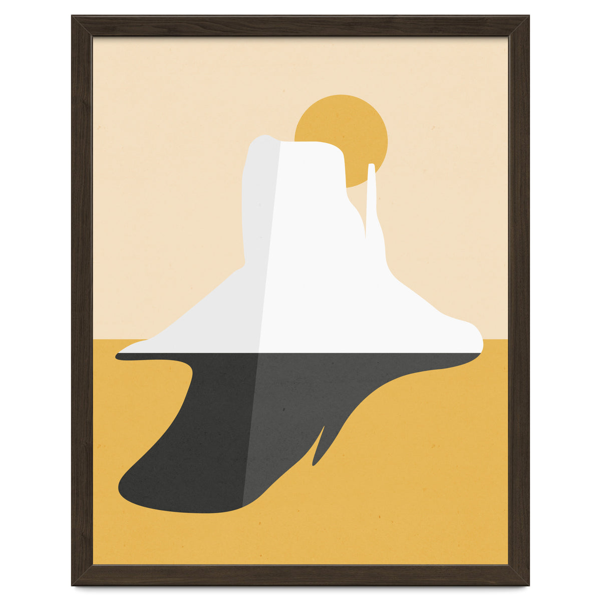 Abstract Mesa - Golden Desert