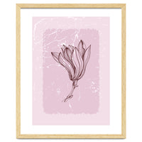 Magnolia Minimal Contemporary Botanical Floral