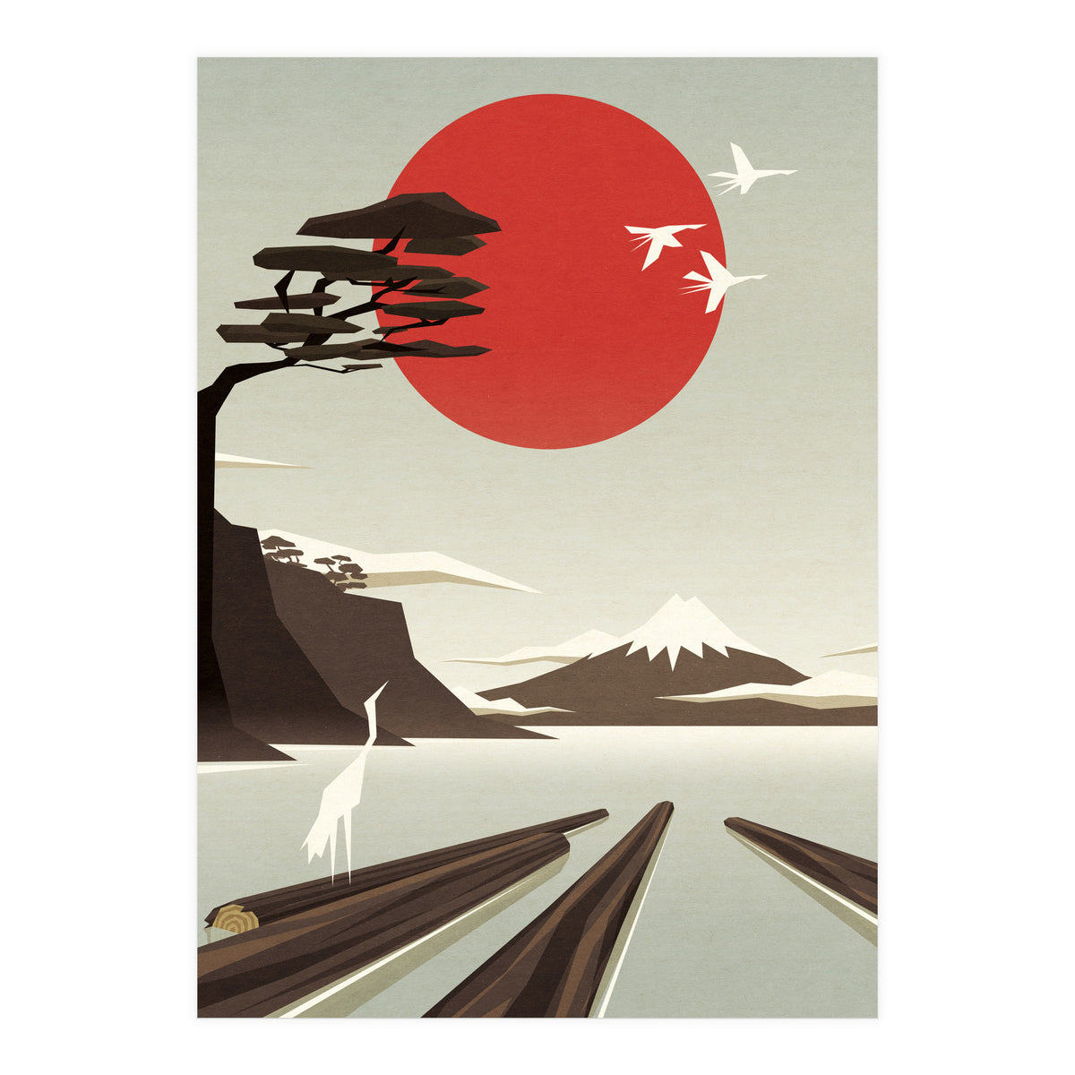 3 Vacant Logs (Print Only)