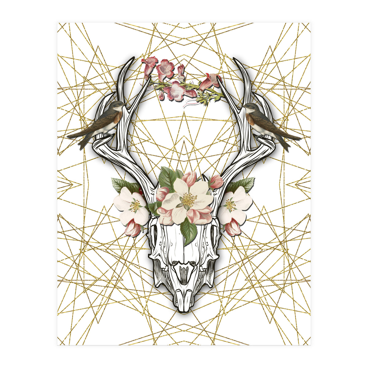 Boho Skull (Print Only)