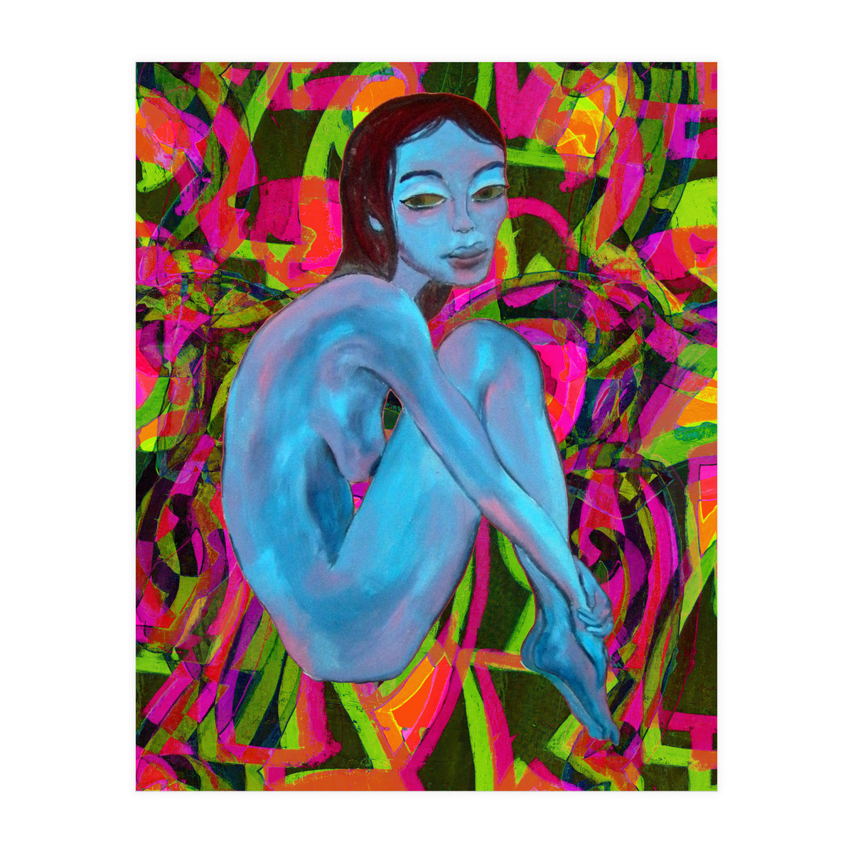 Blue Girl 3 (Print Only)
