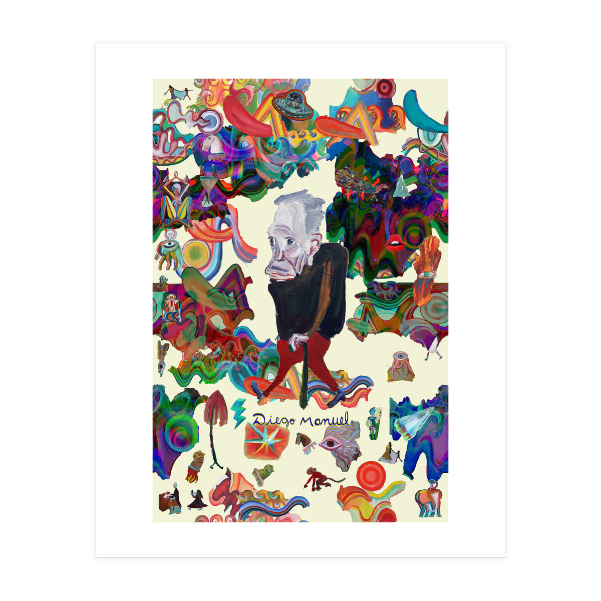 Graffitis 2021 Tapiz 56 B (Print Only)