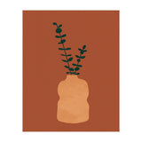 Terracotta Earth Tones Wall Decor Pottery Plant II (Print Only) thumbnail
