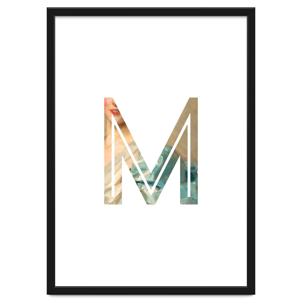 Letter M - (Impress)