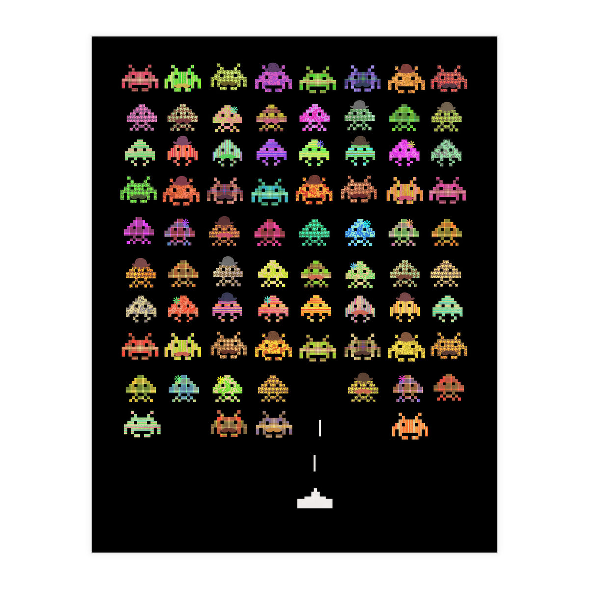 Fashionable Invaders (Print Only)