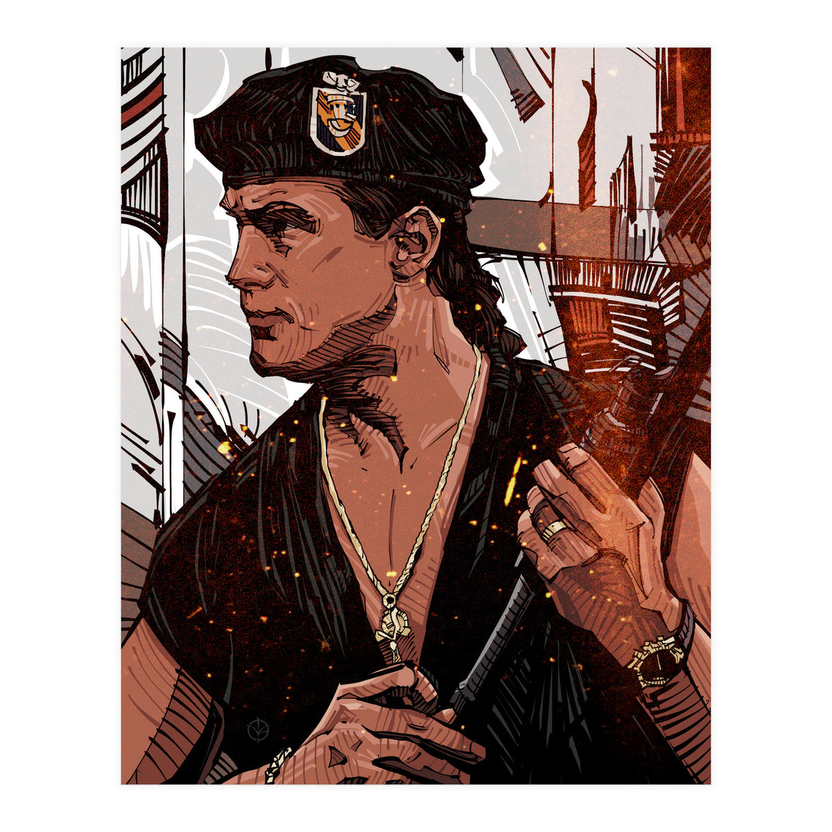 Steven Seagal (Print Only)