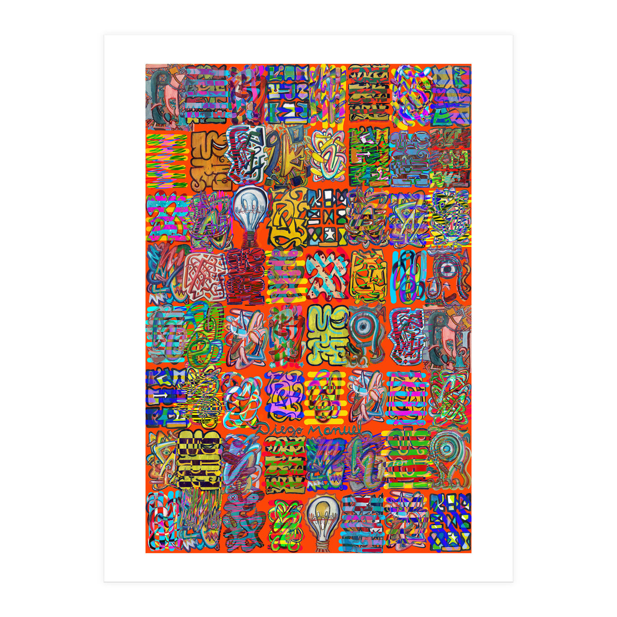 Graffitis 2021 Tapiz 109 (Print Only)