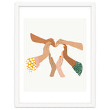 Indiscrimination | Anti-Racism Painting | Unity Illustration | Women Empowerment Growth Mindset thumbnail
