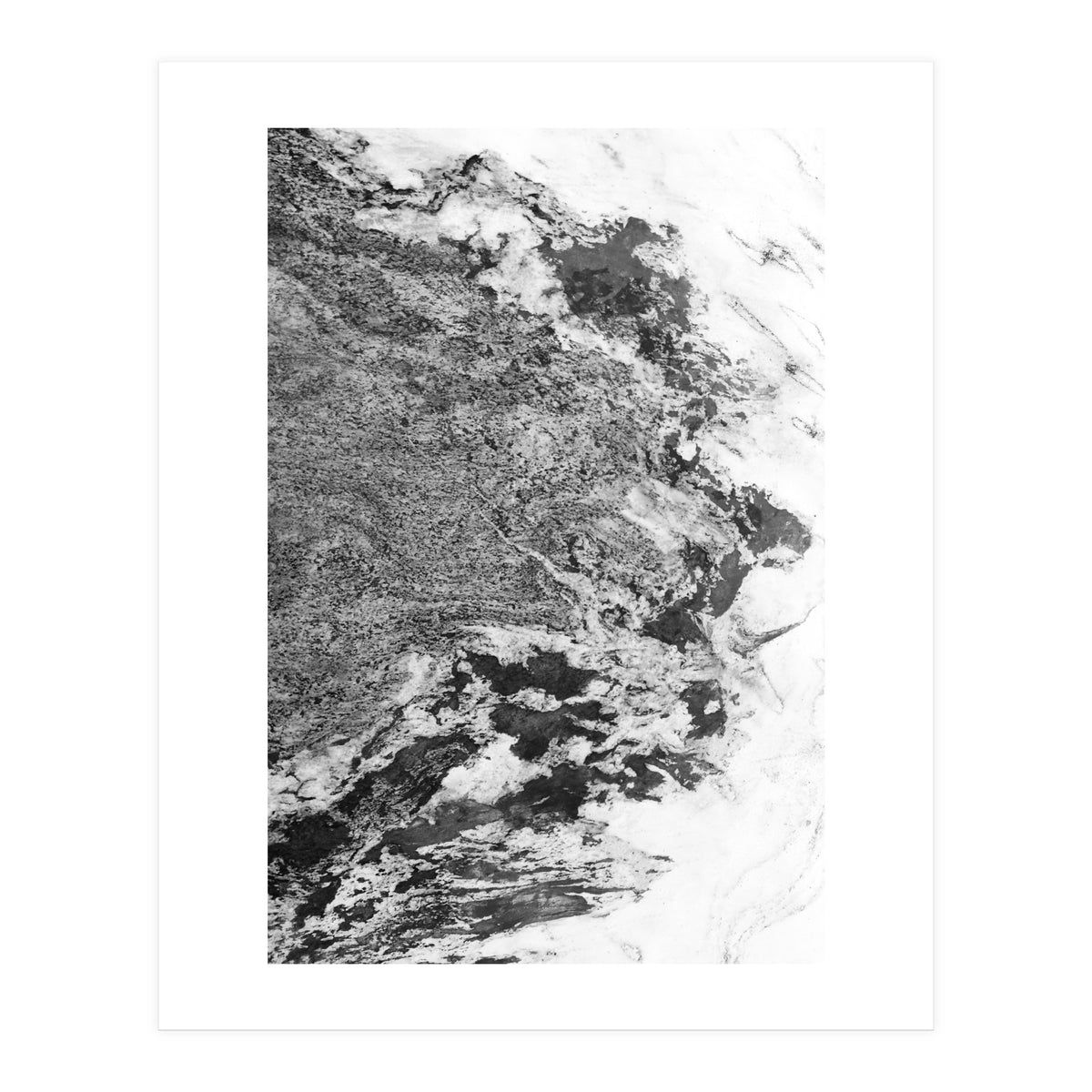 Marble Mountain Black and White I (Print Only)