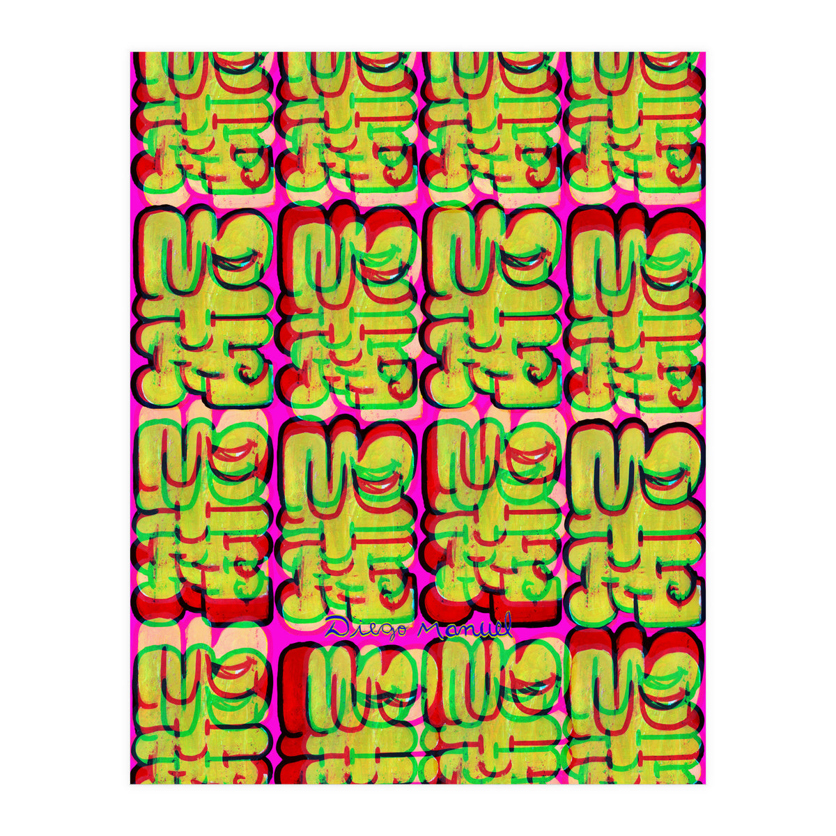 Graffitis 2021 Tapiz 115 (Print Only)