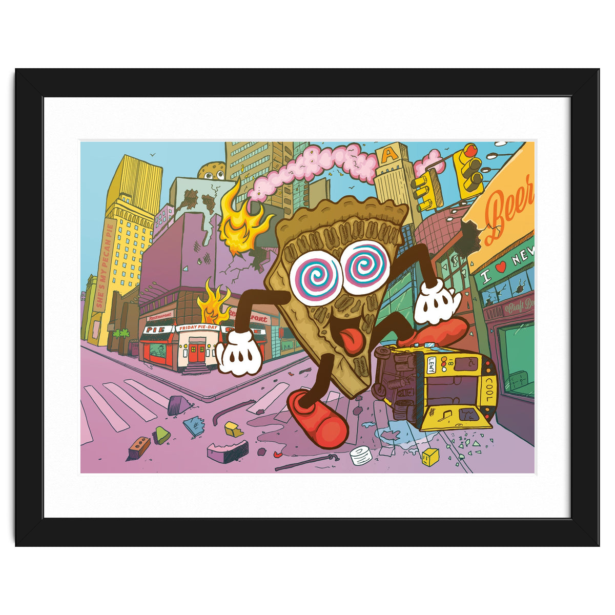 Pecan Psychosis - 12.3% ABV Bourbon Barrel Aged Pecan Maple Stout - Amundsen Brewery