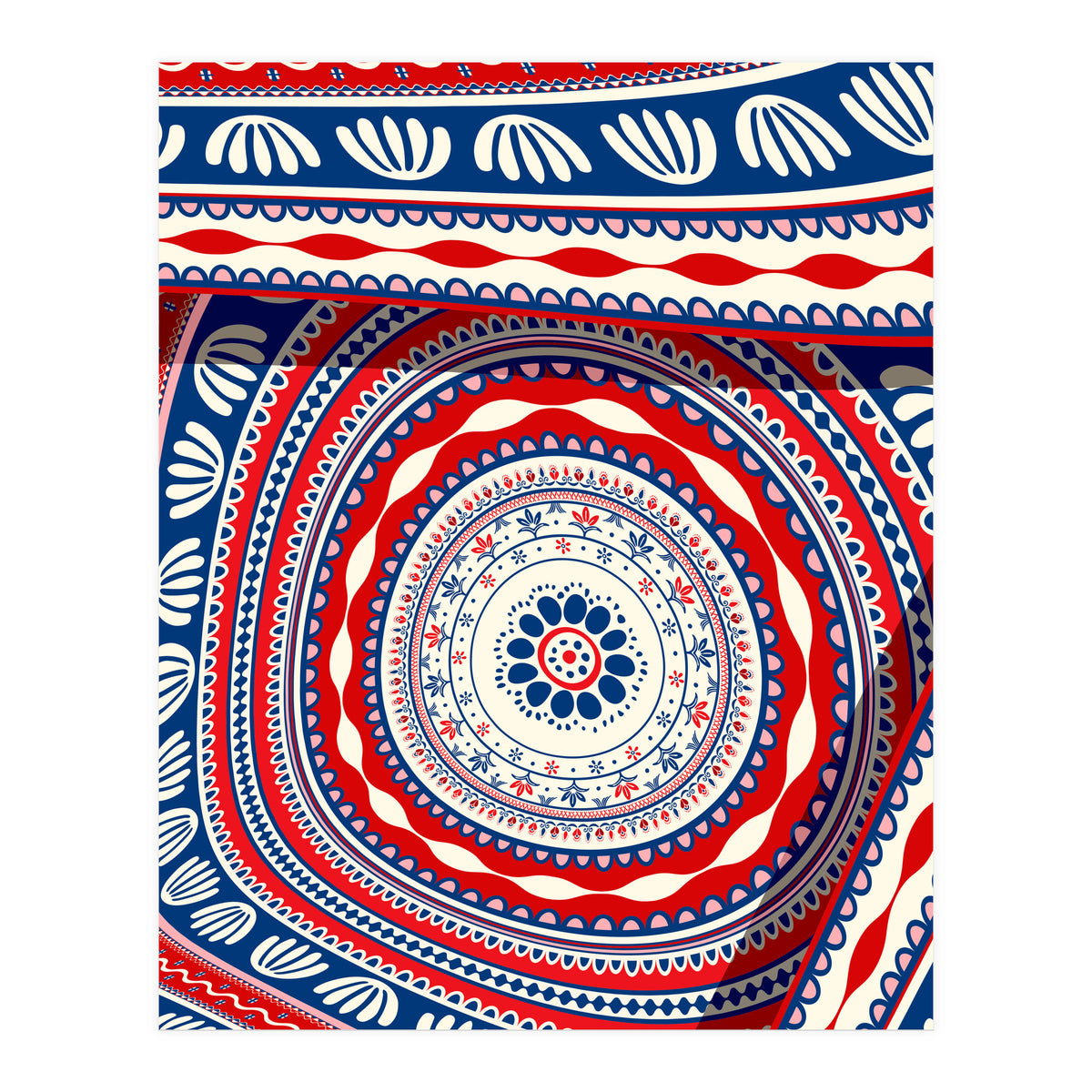 Romanian embroidery background 28 (Print Only)