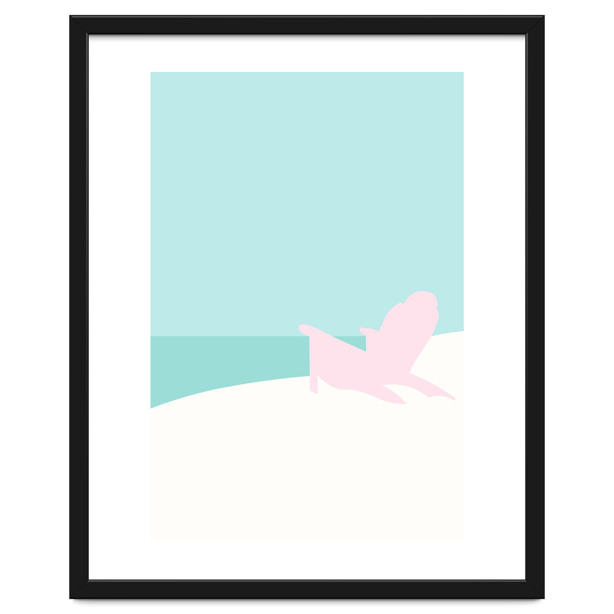 Minimal Beach Chair - Turquoise Coast