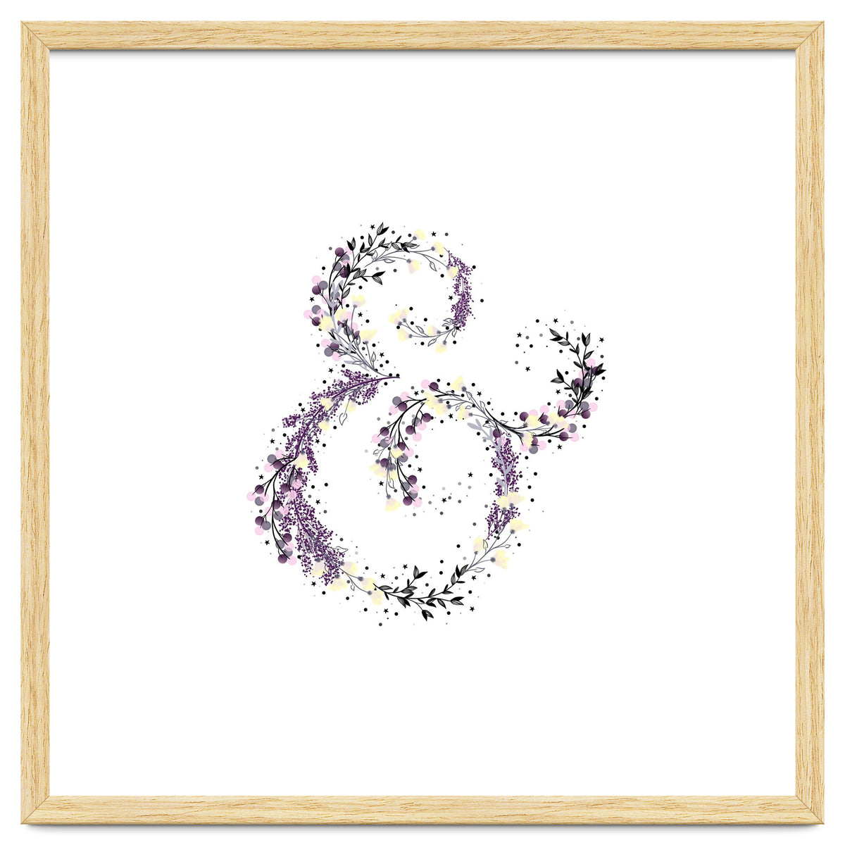 Floral Ampersand