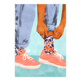 Pull Up Those Pretty Socks! | Optimism Hustle Positivity | Good Vibes Luck Po (Print Only) thumbnail