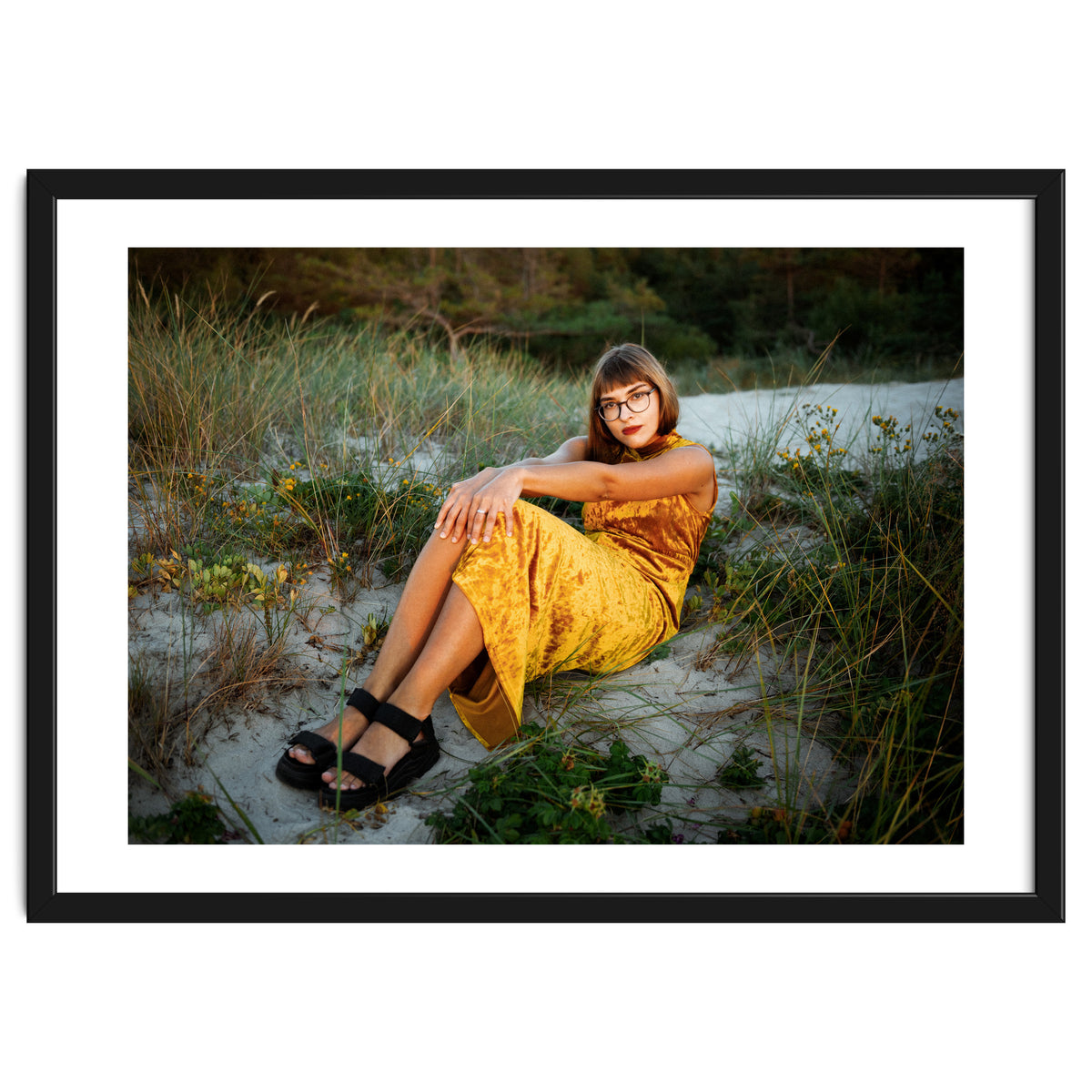 Golden Hour, Golden Dress