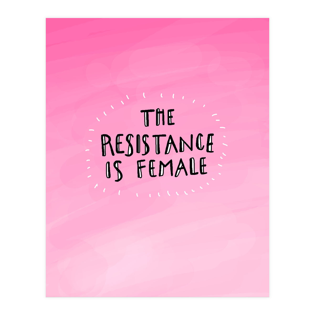 The Resistance Is Female (Print Only)
