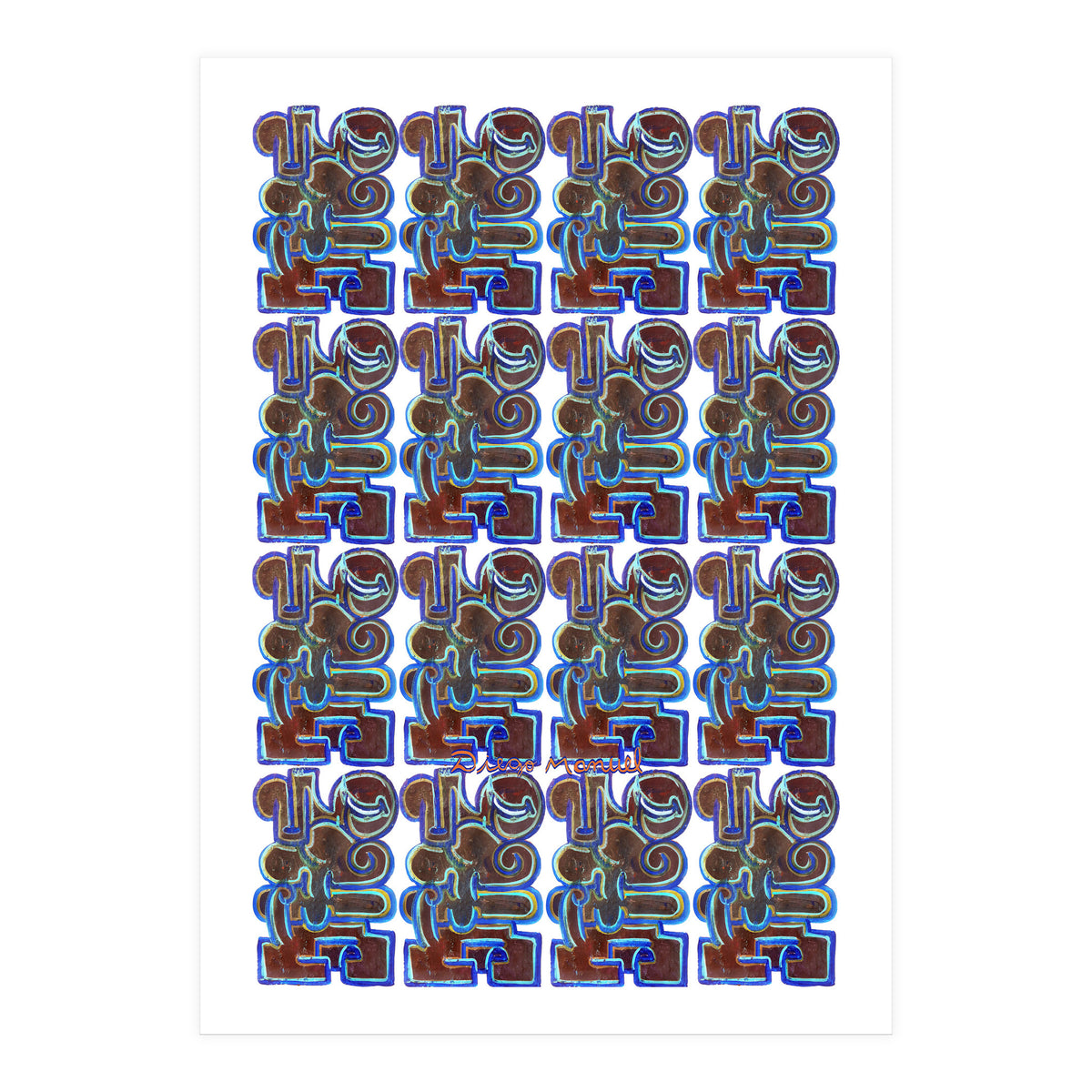 Garffiti 21 Tapiz D (Print Only)