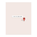 I Wish You Were Here (Print Only) thumbnail