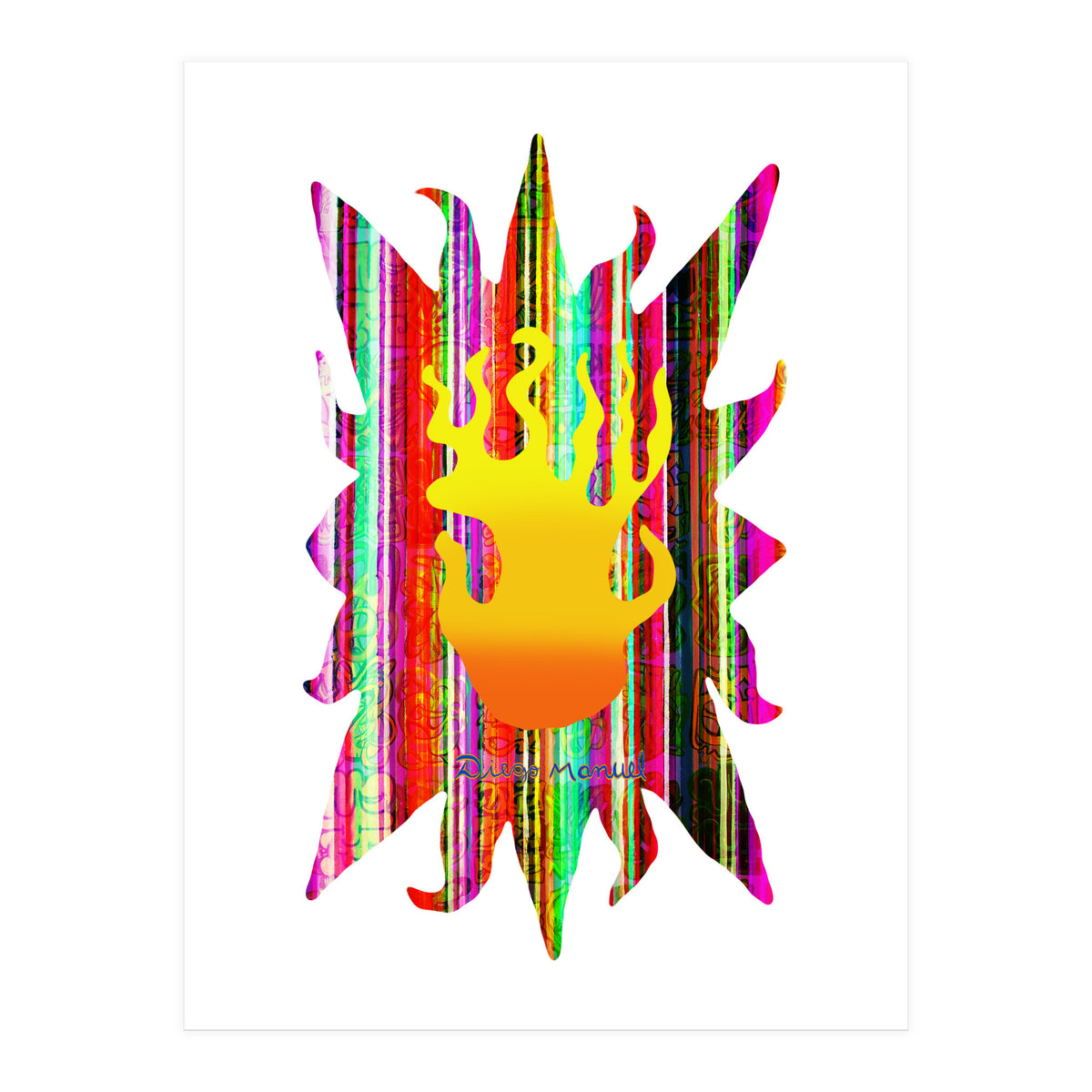 Fuego 16 Copia (Print Only)