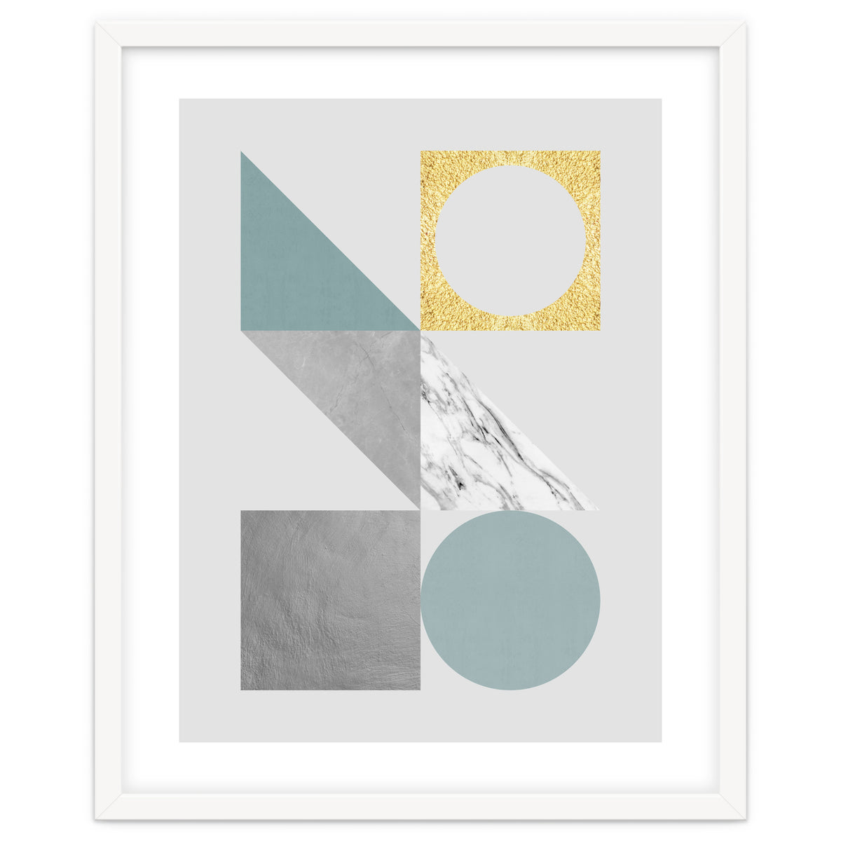 Marble and gold VIII