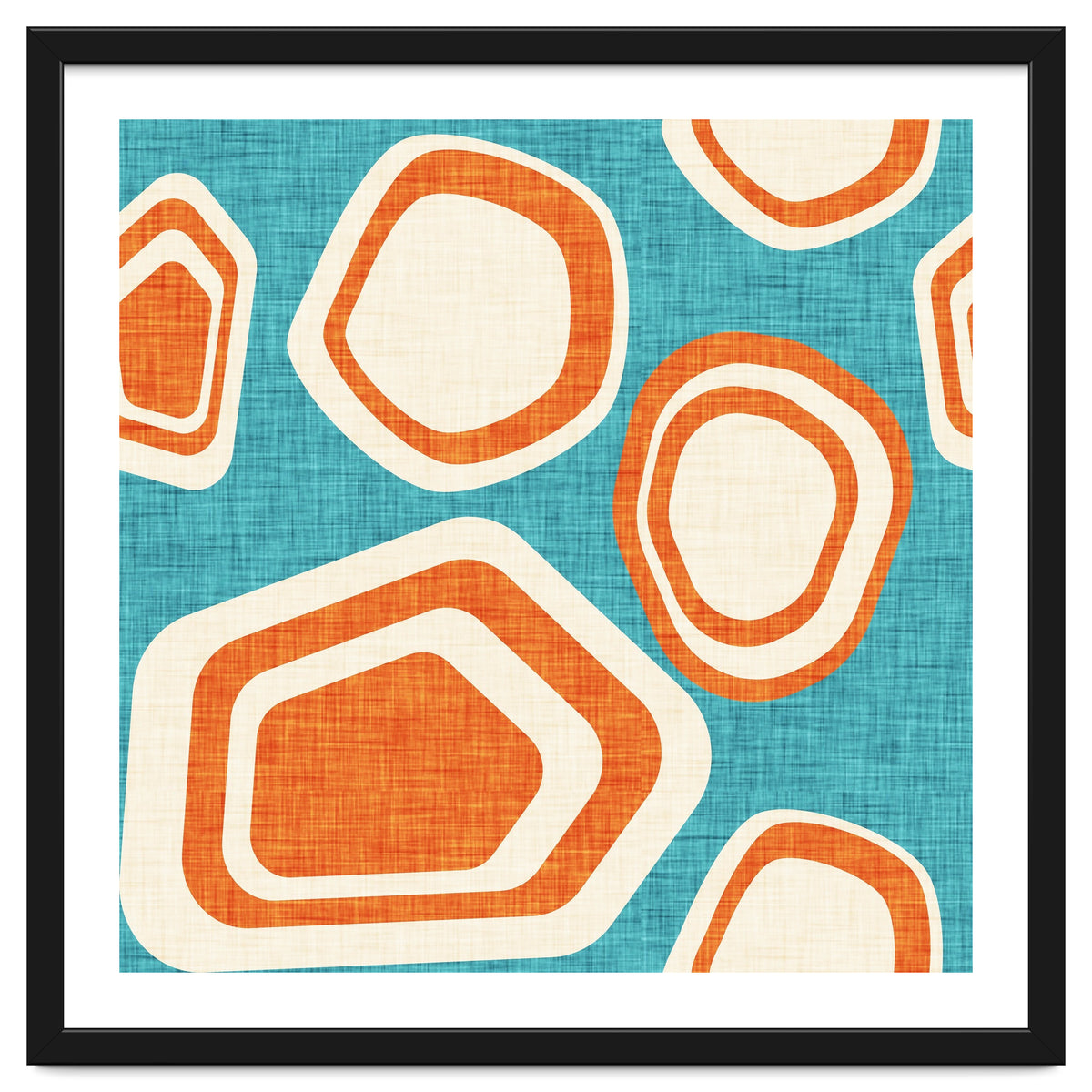 Day At The Lake Blue Orange