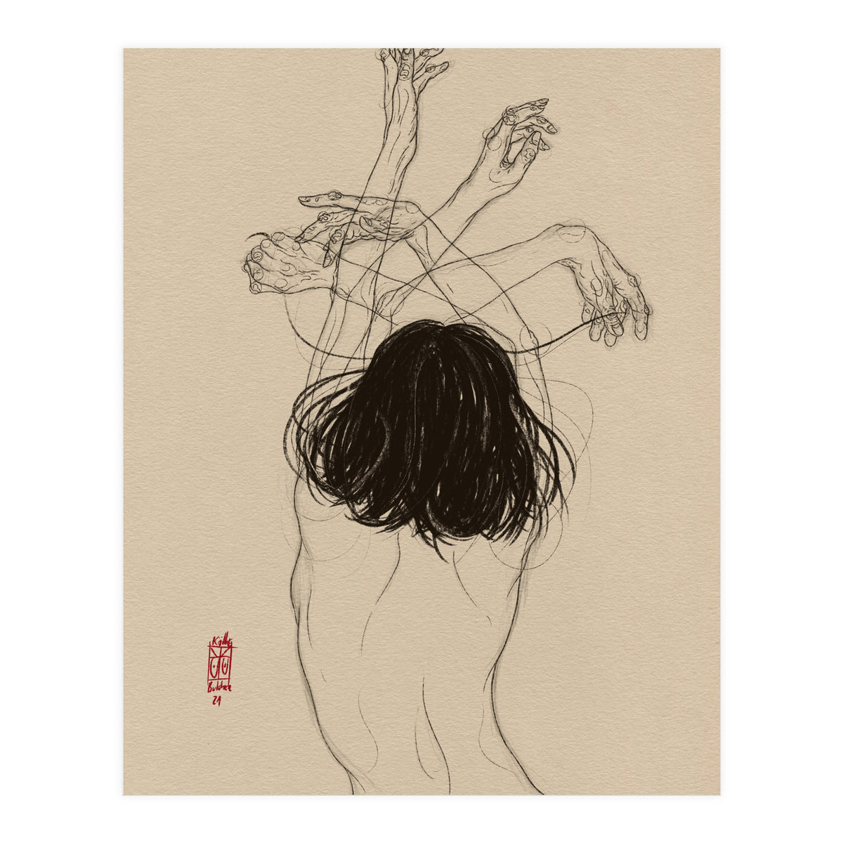 Dancing Alone, Together With You (Print Only)