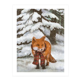 Winter Fox (Print Only) thumbnail
