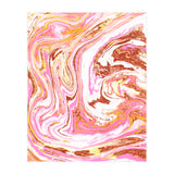Marble + Rose Gold Dust (Print Only) thumbnail