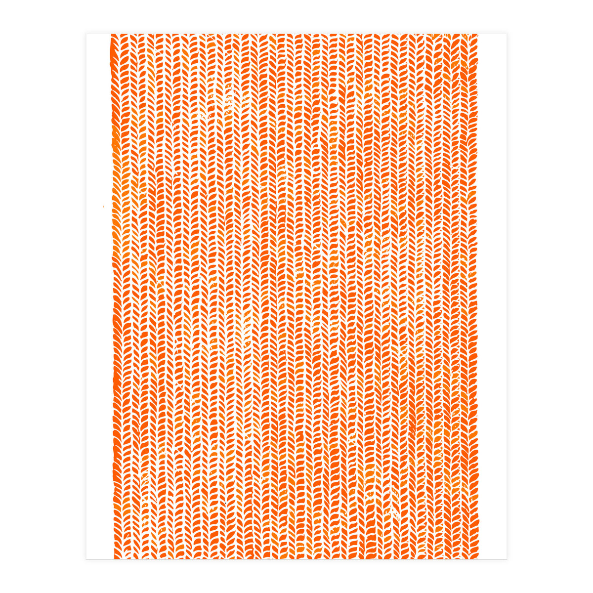Stockinette Orange (Print Only)