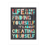 Create Yourself (Print Only)