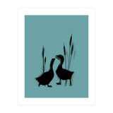 Geese lovers (Print Only) thumbnail