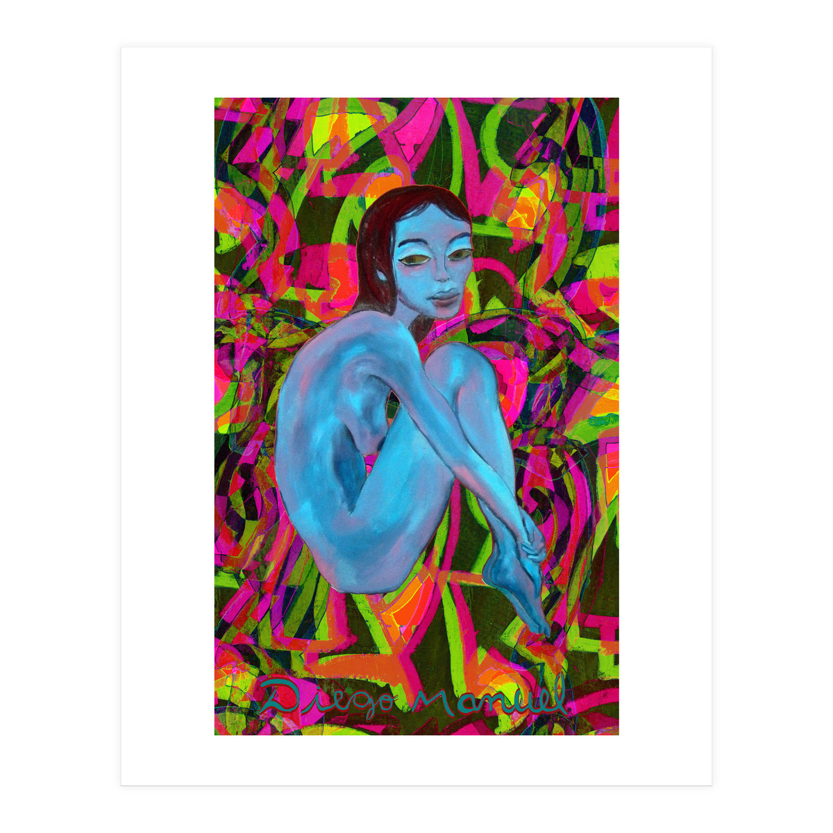 Blue Girl 3 (Print Only)