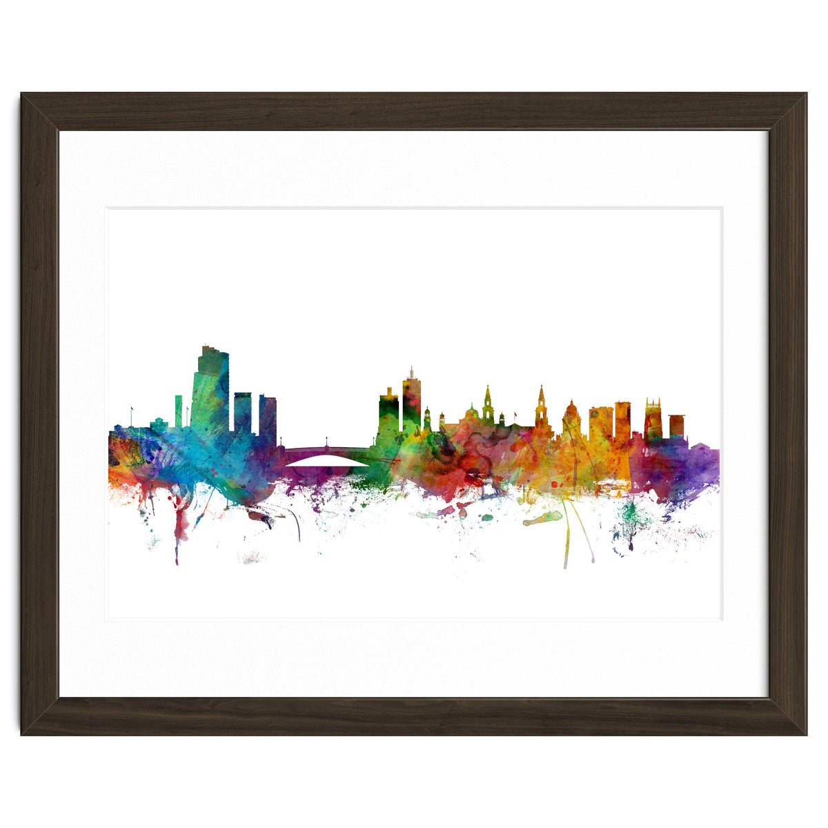 Leeds England Skyline