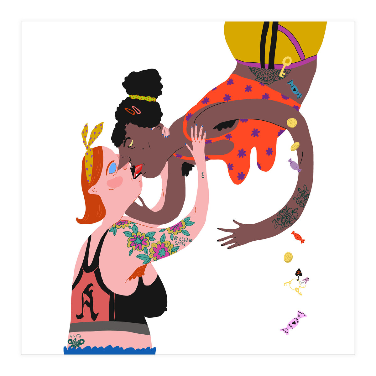 Hello Kiss (Print Only)